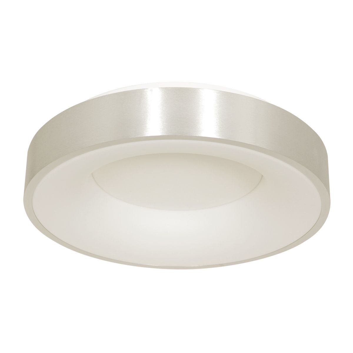2562ZI Plafondlamp Ringlede  Zilver Ã38cm