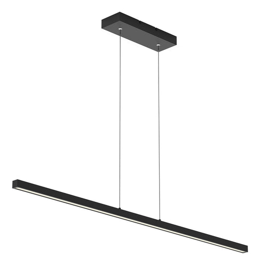 2745ZW Minimalistische zwarte hanglamp Danske  2000 Lumen