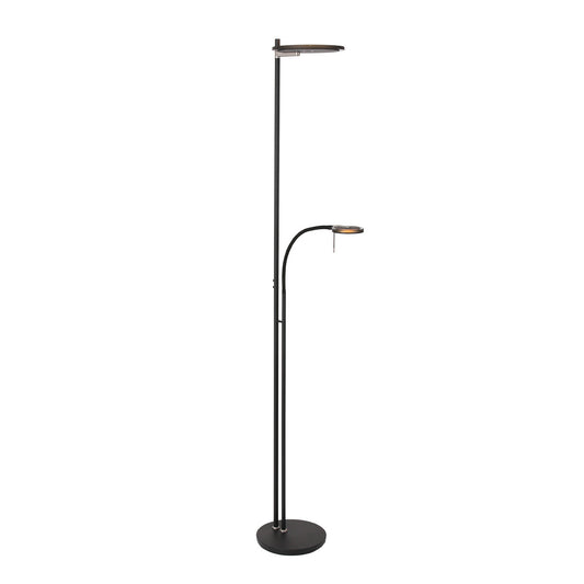 2989ZW Vloerlamp Turound  Zwart