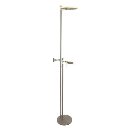 2560ST Vloerlamp Turound  Staal lees arm