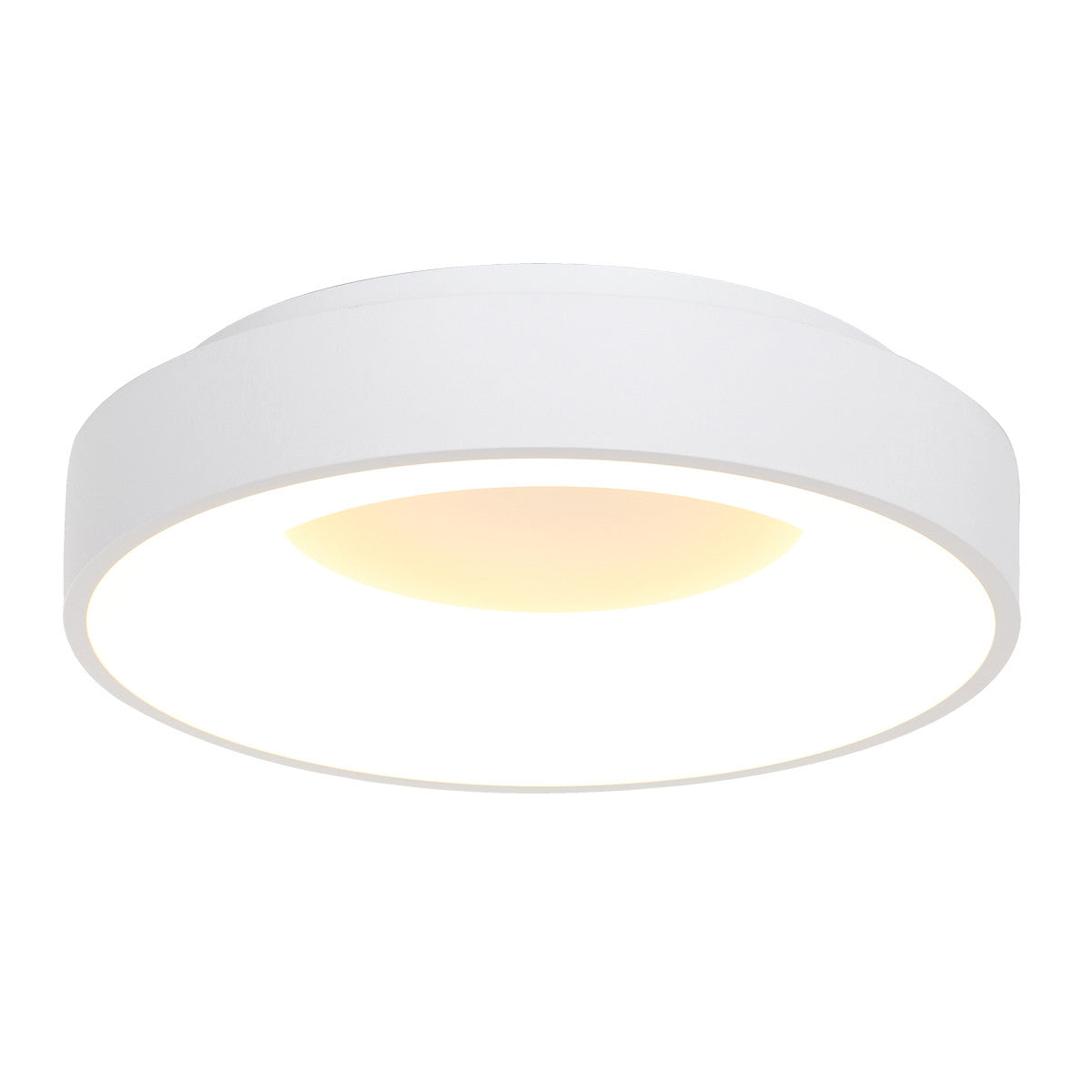 2563W Plafondlamp Ringlede  Wit Ã48cm