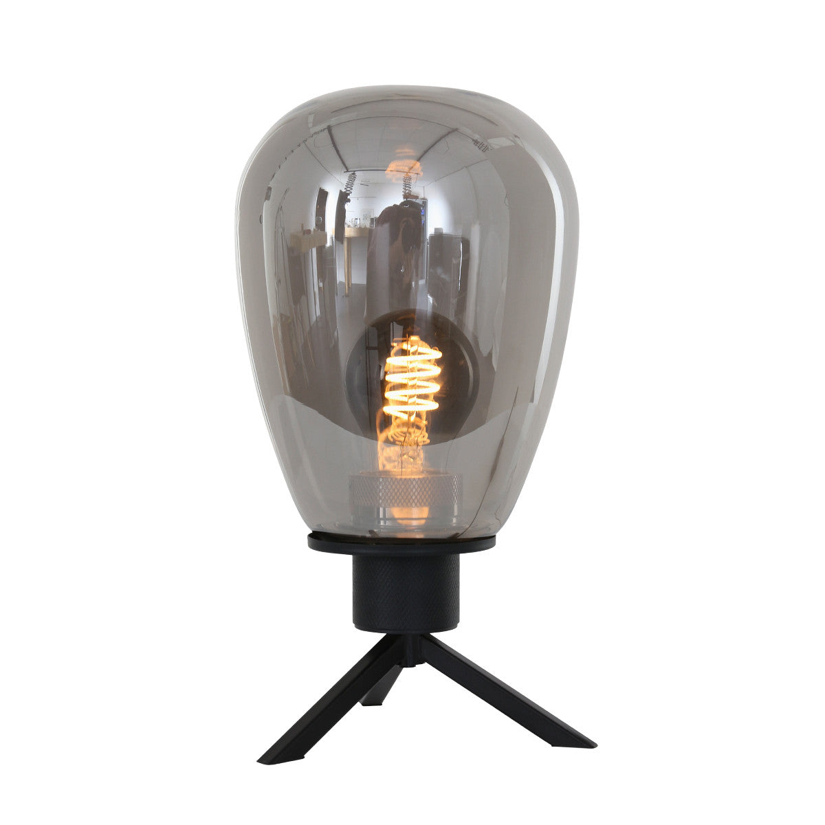 2682ZW Tafellamp Reflexion  Zwart 28cm hoog E27 fitting