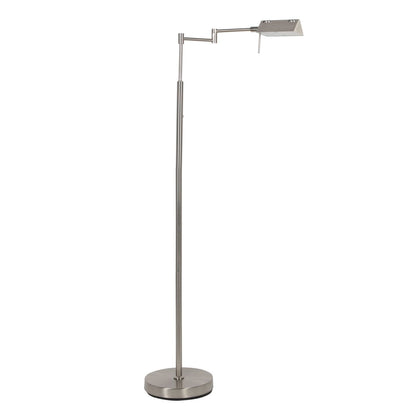 4603ST Leeslamp GlowGo  â stalen vloerlamp met accu en leeslicht