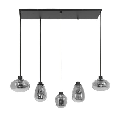 3078ZW Hanglamp Reflexion  Zwart E27 fitting 100cm breed
