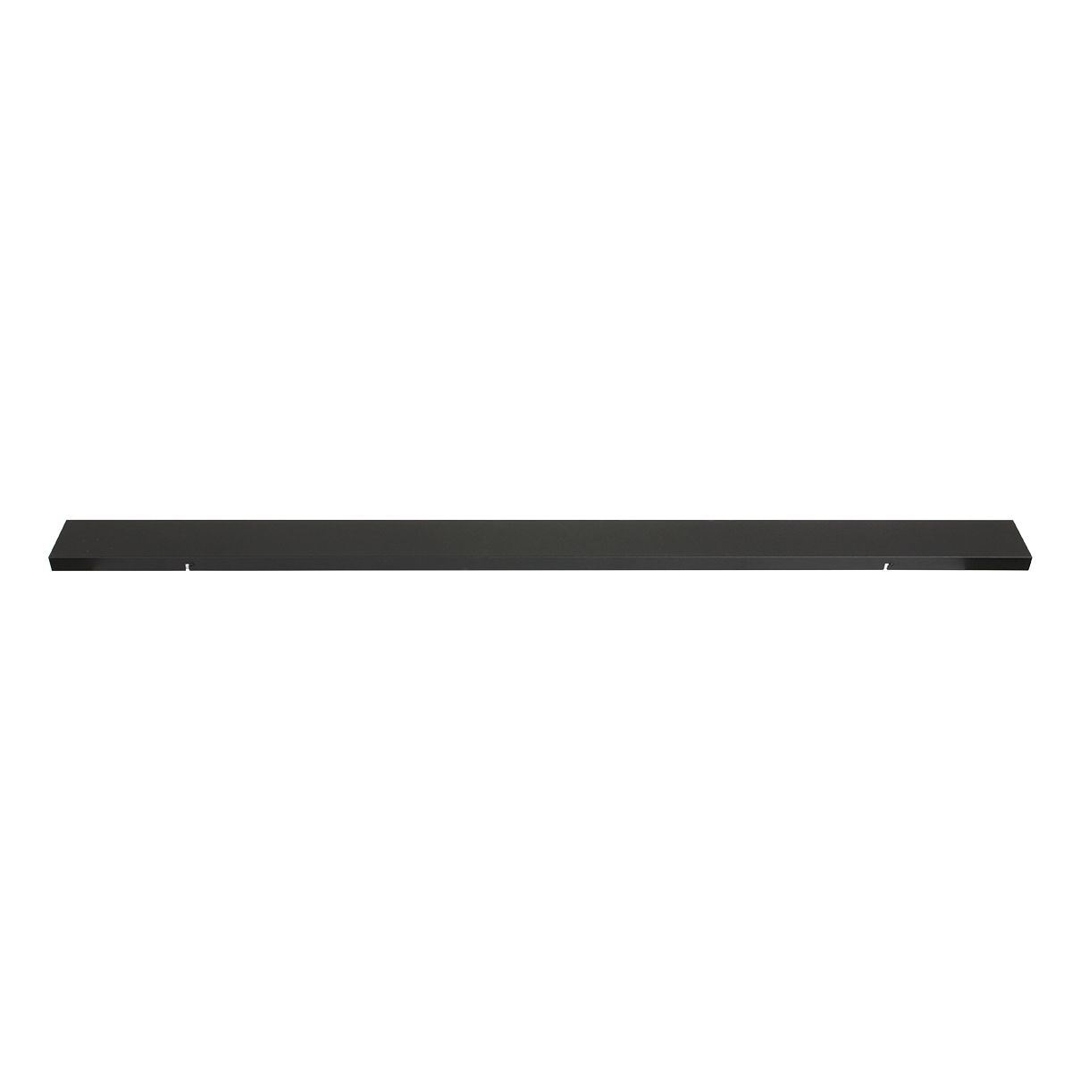 Ceiling plate 90x1400x25 black
