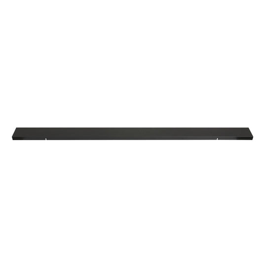 Ceiling plate 90x1400x25 black