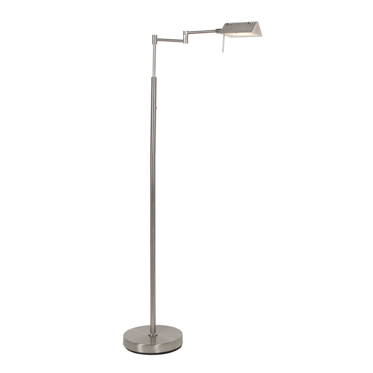 4603ST Leeslamp GlowGo  â stalen vloerlamp met accu en leeslicht