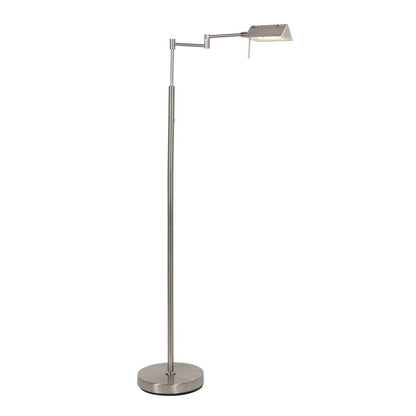 4603ST Leeslamp GlowGo  â stalen vloerlamp met accu en leeslicht