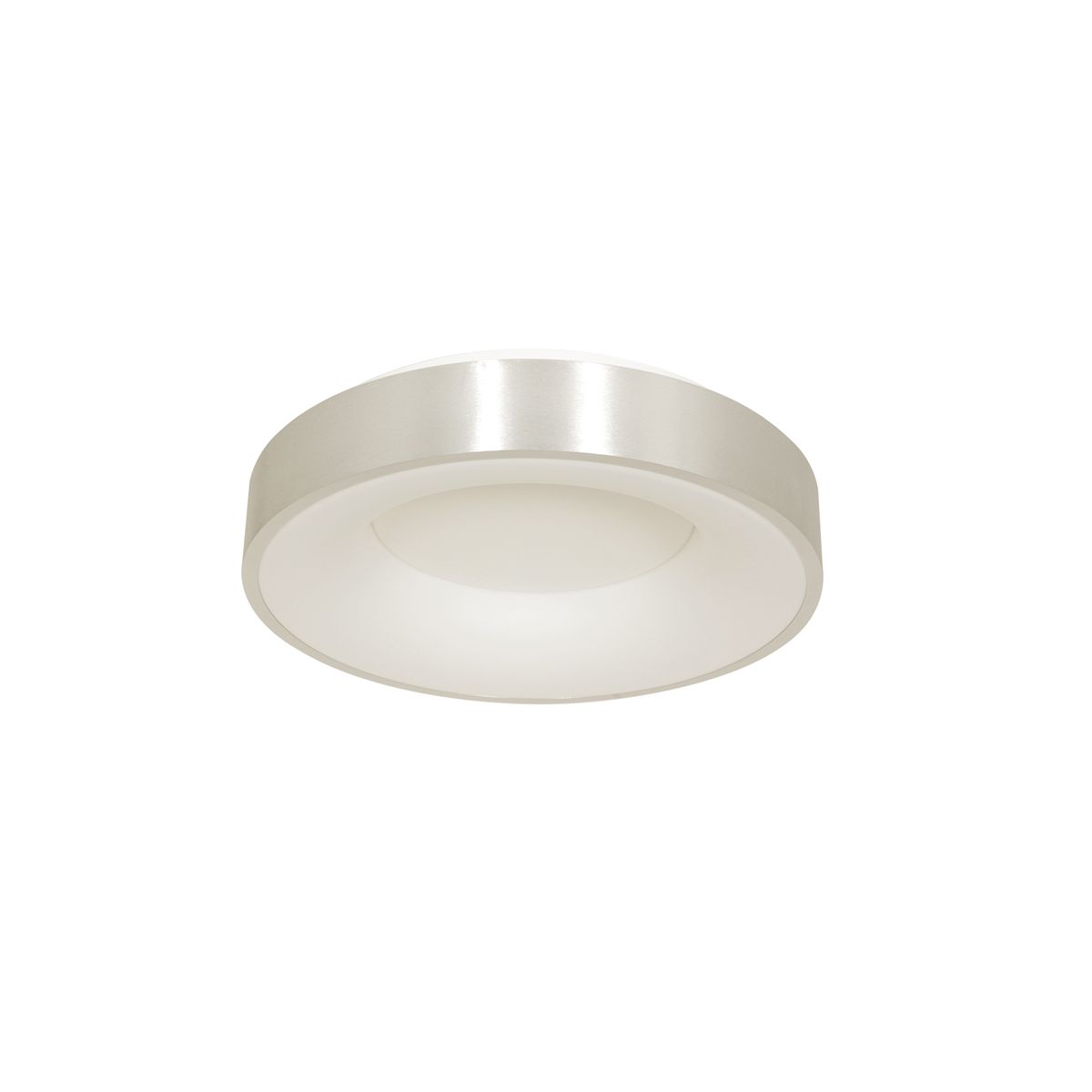 3086ZI Plafondlamp Ringlede  Zilver Ã30cm