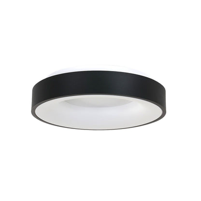 2562ZW Plafondlamp Ringlede  Zwart Ã38cm
