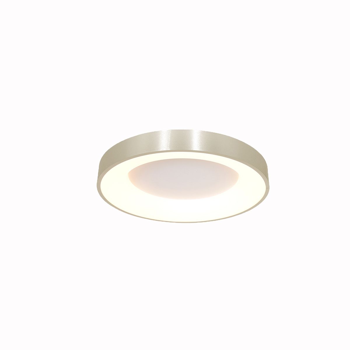 3086ZI Plafondlamp Ringlede  Zilver Ã30cm