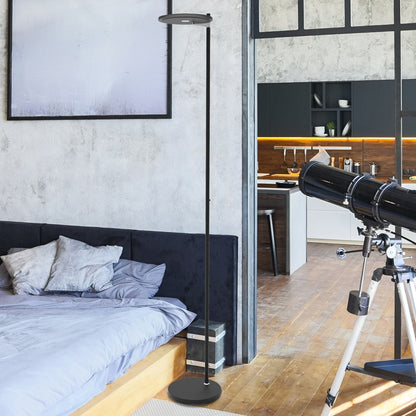 2993ZW Vloerlamp Turound  Zwart