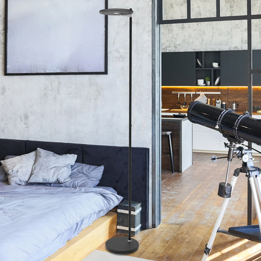 2993ZW Vloerlamp Turound  Zwart