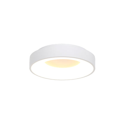 3086W Plafondlamp Ringlede  Wit Ã30cm
