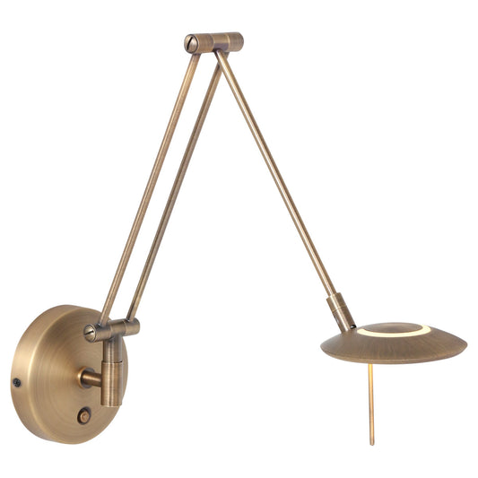 2110BR Wandlamp Zodiac  Brons Dimbaar draaibaar kantelbaar