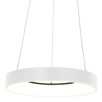2695W Hanglamp Ringlede  Wit rond 48cm