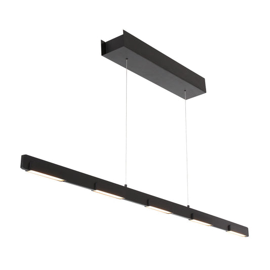 3296ZW Hanglamp Bloc  Zwart met Cable lift