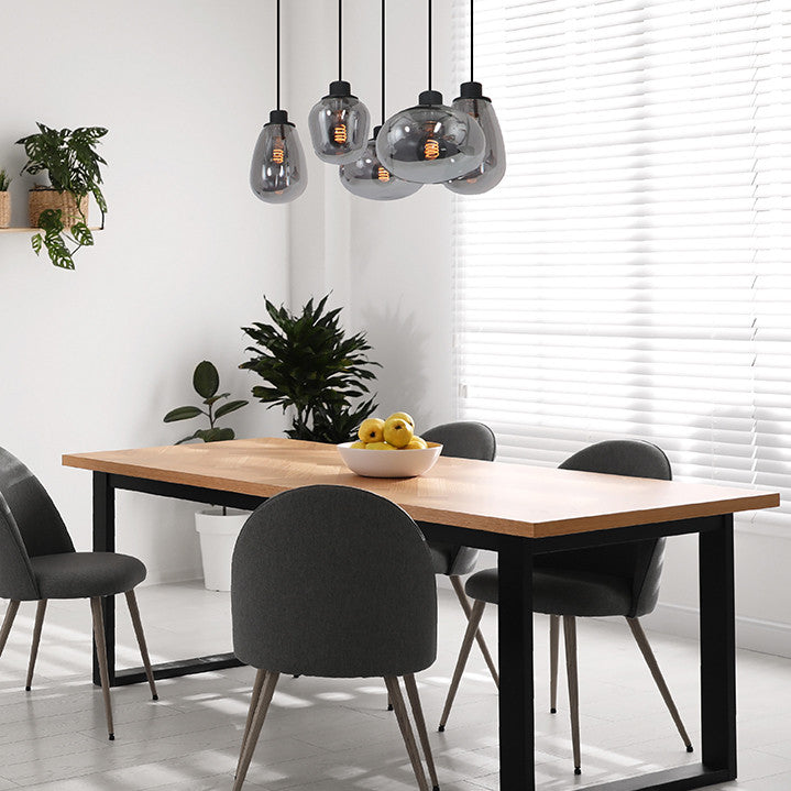 3078ZW Hanglamp Reflexion  Zwart E27 fitting 100cm breed