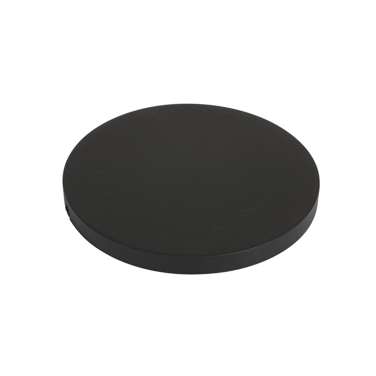 Ceiling plate 300x25 black