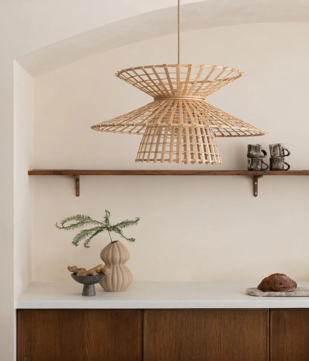 Hanglamp Macho naturel E27 85MACH011NA