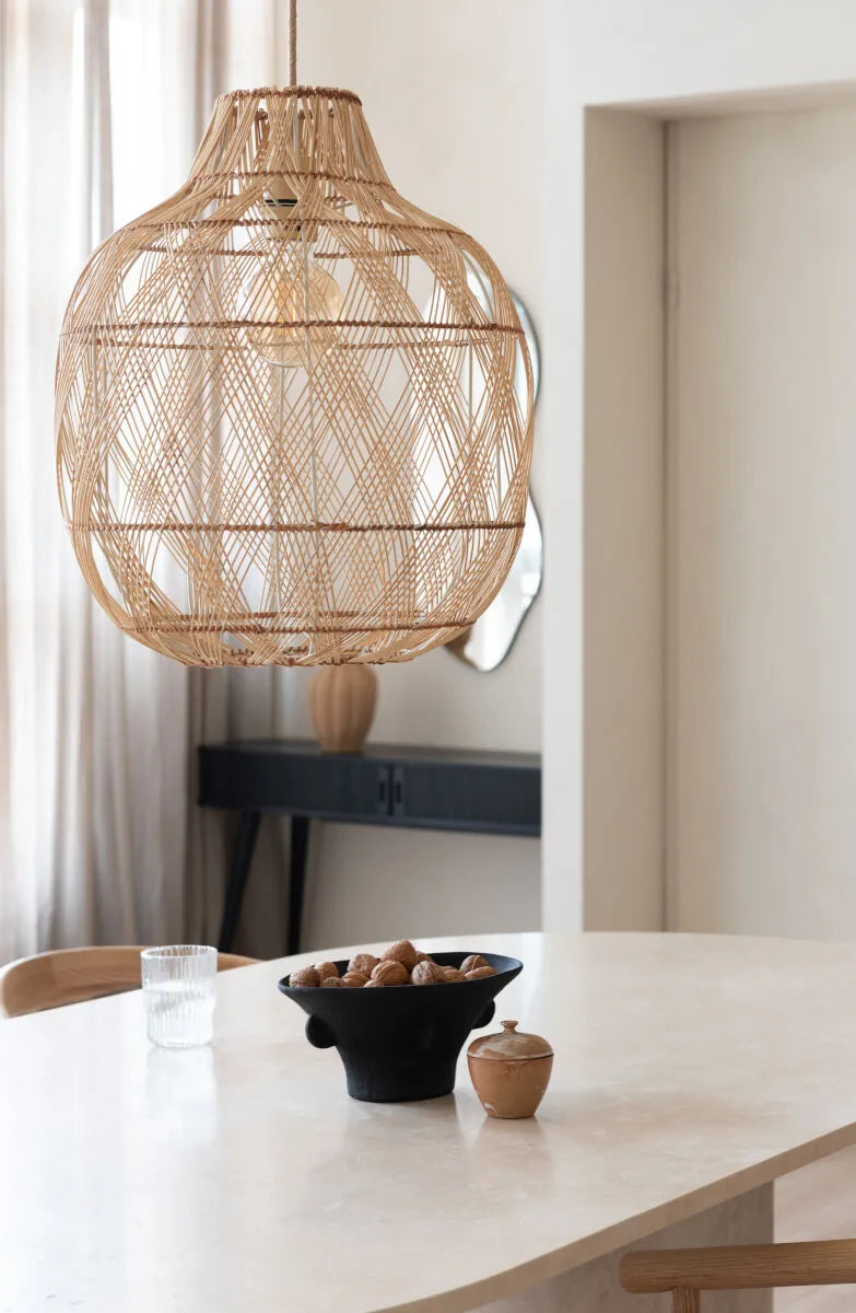 Hanglamp Mendo L naturel E27 85MENH021NA