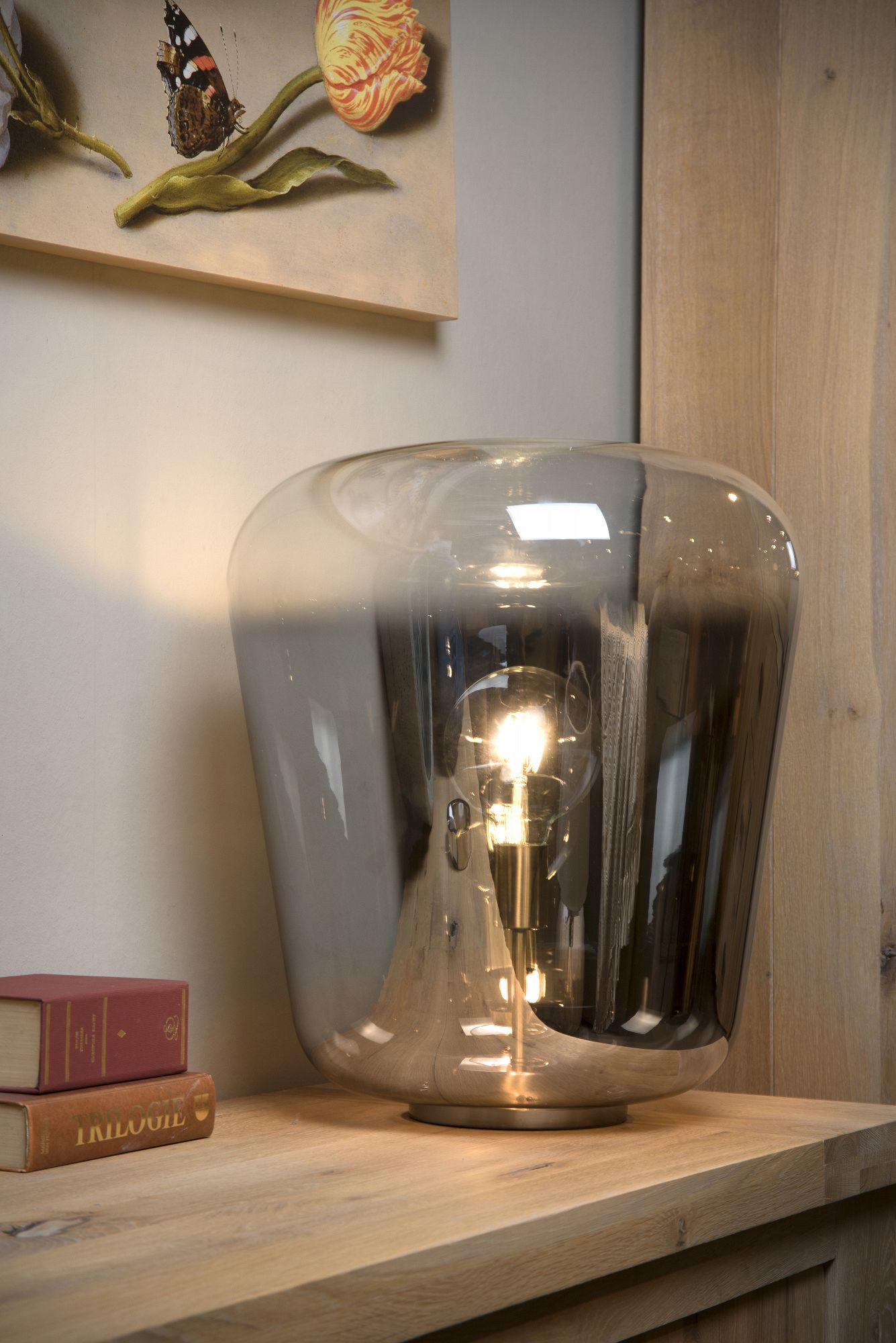 Wonderbaarlijk reservering verkoudheid Tafellamp glas XL 14255014565 - VOL Verlichting